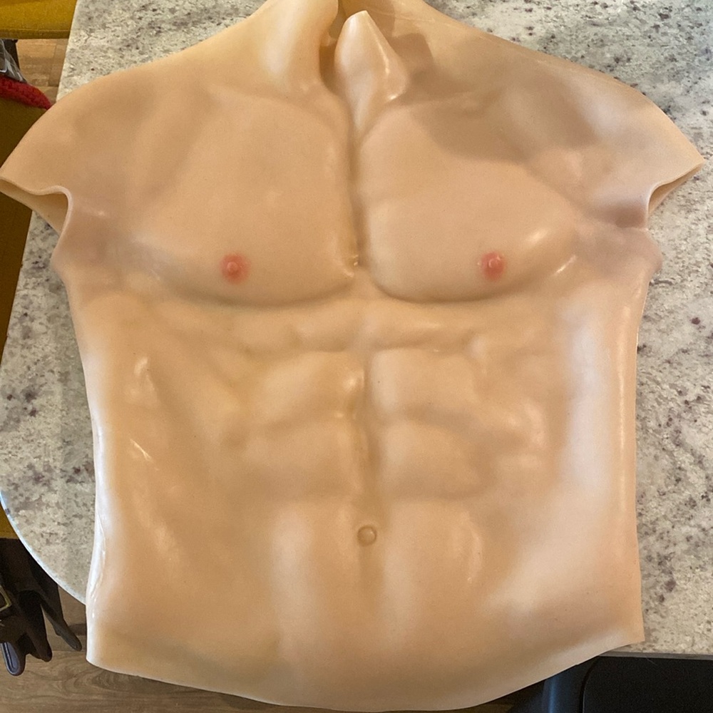 Drag king chest piece